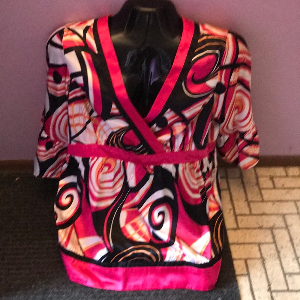 Multicolor blouse size 1x